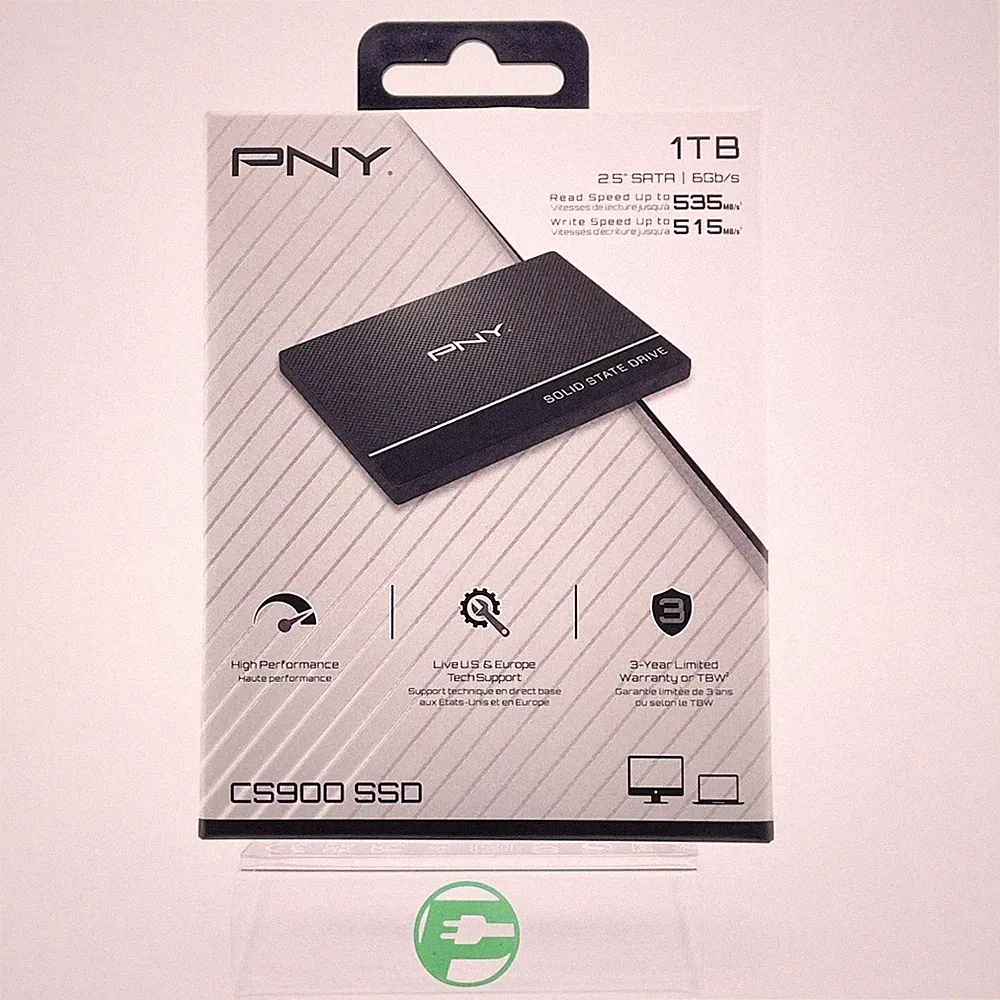 New PNY 2.5" CS900 1TB SATA III 6Gbps SSD SSD7CS900-1TB-RB