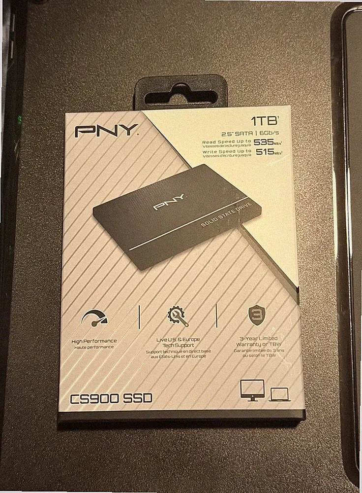 PNY CS900 1TB 3D NAND 2.5" SATA III Internal Solid State Drive (SSD)