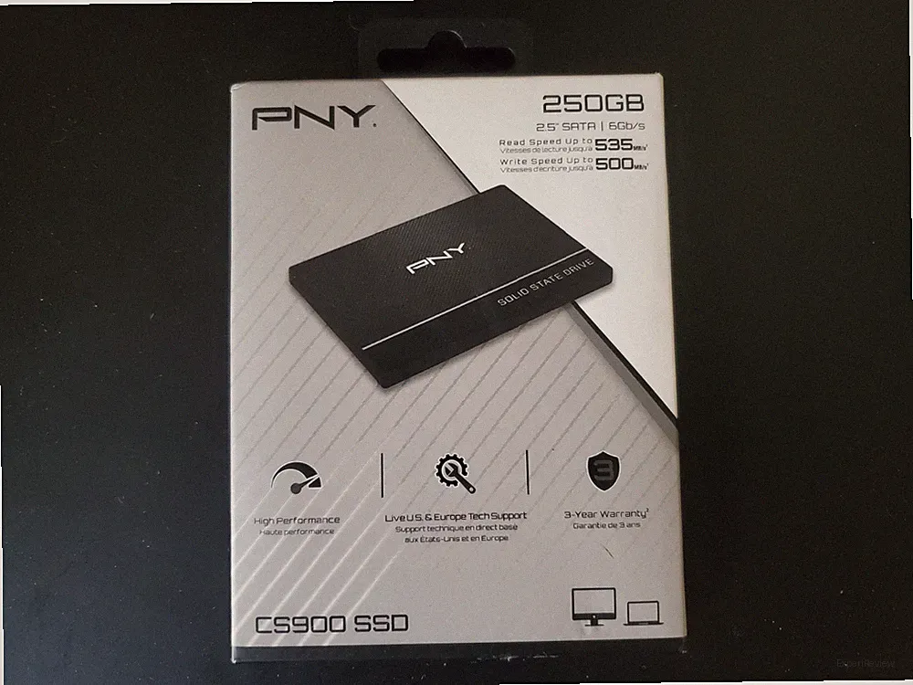 PNY CS900 250GB 2.5 Inch SATA III Internal Solid State Drive SSD 3D NAND