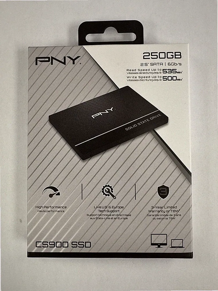 PNY CS900 250GB 2.5 Inch SATA III Internal Solid State Drive SSD -Sale